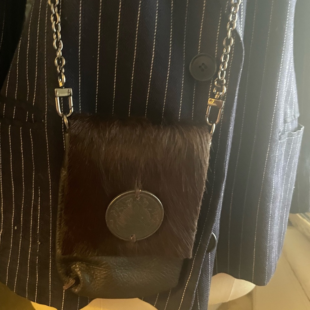 Pure ZH embellished  Leather Crossbody Bag with Coin Detail